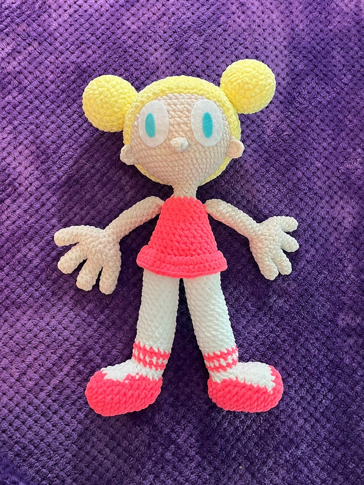 Handmade Crochet DeeDee Plushie/Stuffed Animal