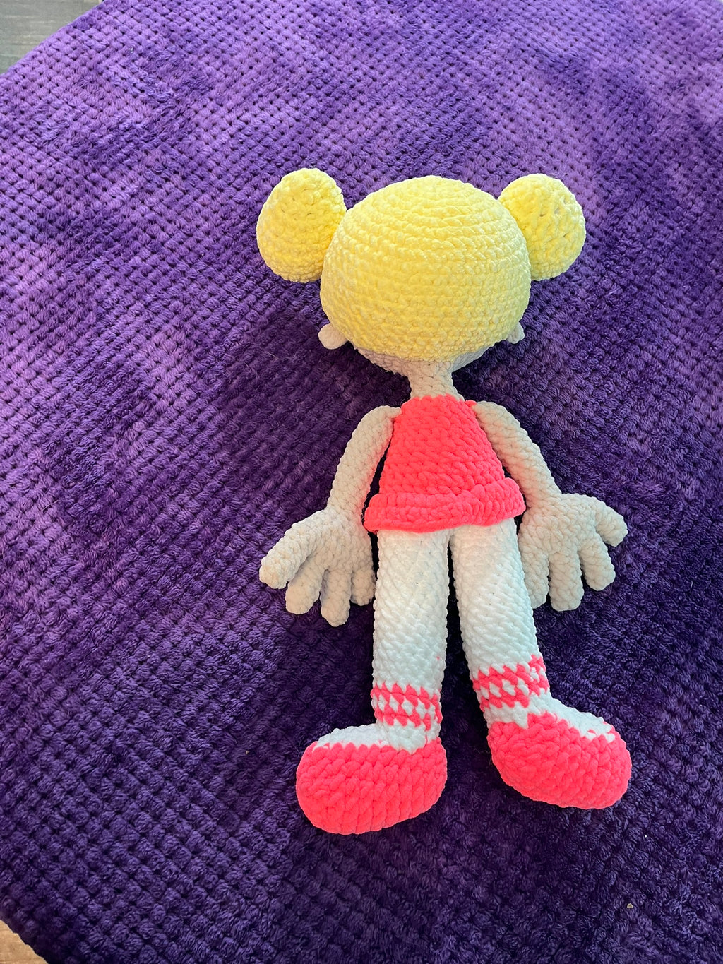 Handmade Crochet DeeDee Plushie/Stuffed Animal