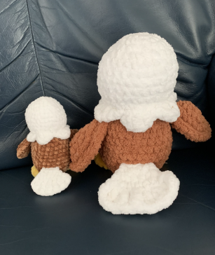 Crochet Eagle Amigurumi Pattern - Digital PDF Pattern