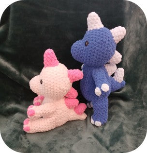 Crochet 2n1 Dinosaur PDF Pattern