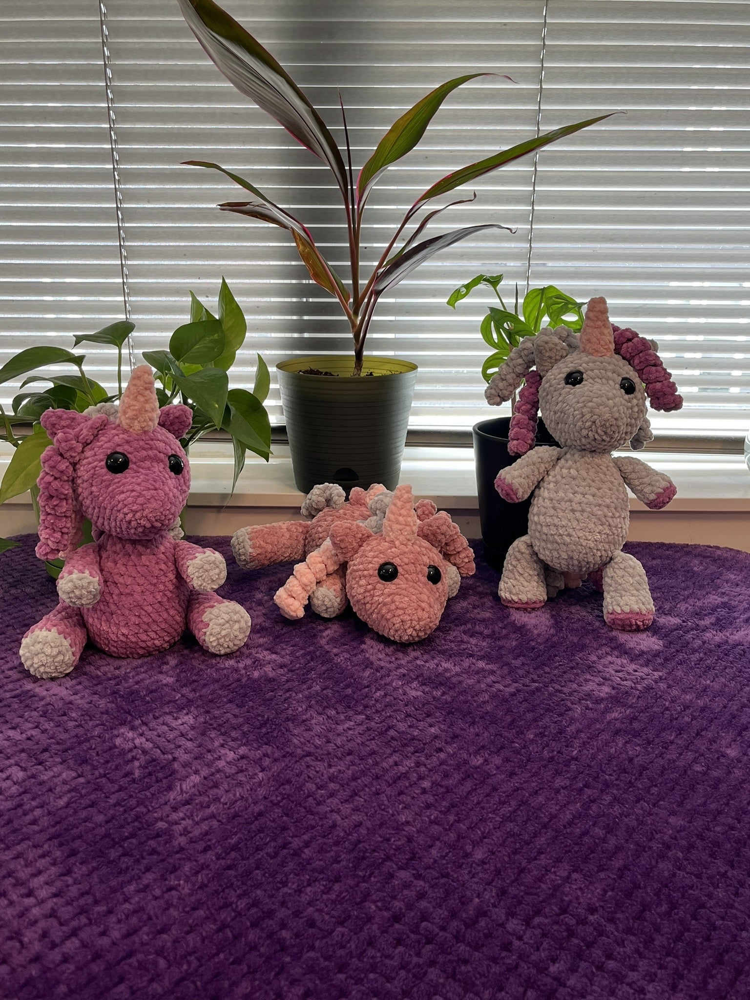 Crochet 3n1 Unicorn Pattern - PDF Digital Crochet Pattern