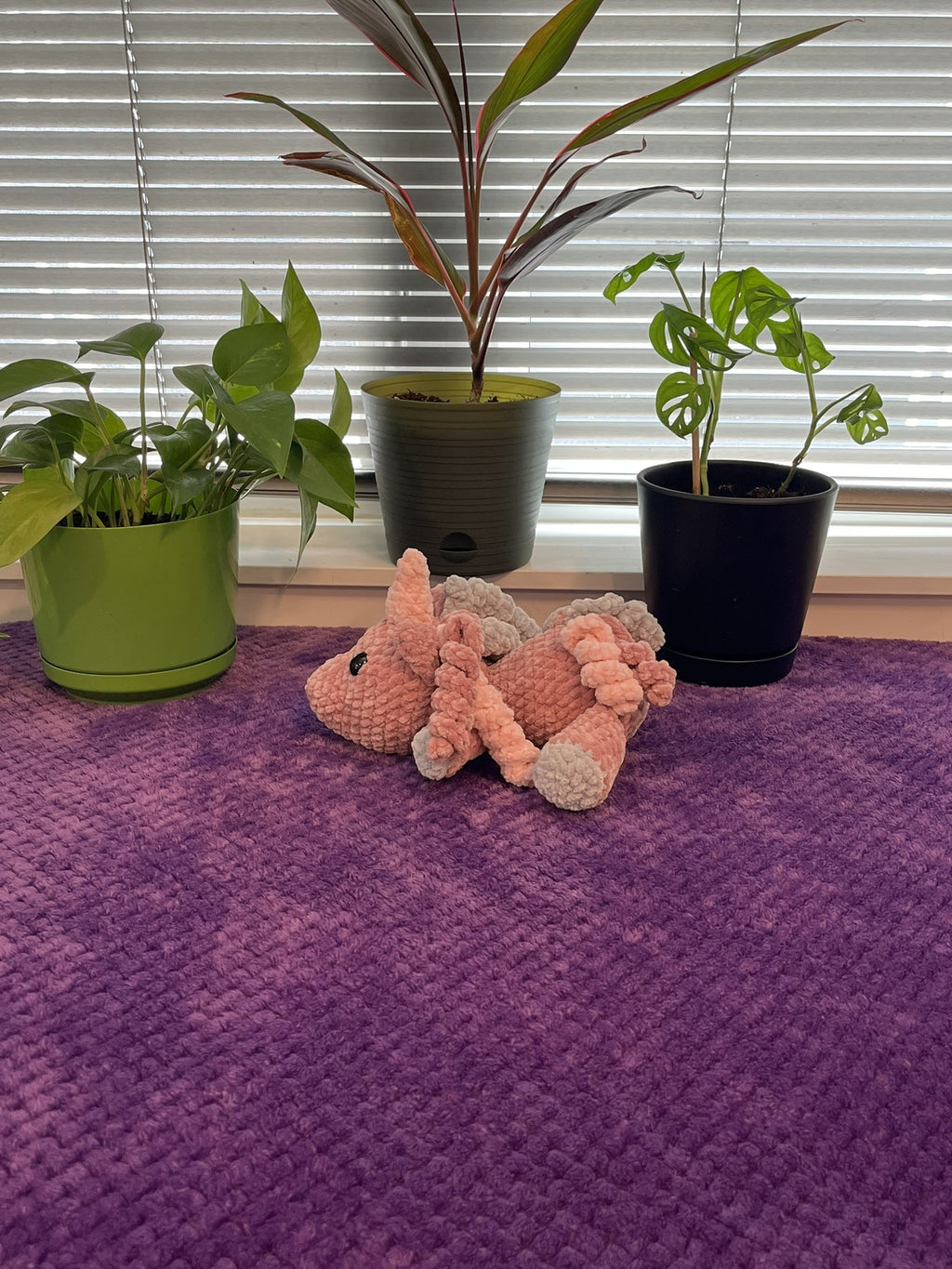 Crochet Laying Unicorn Pattern - Low Sew Crochet Plushie Pattern