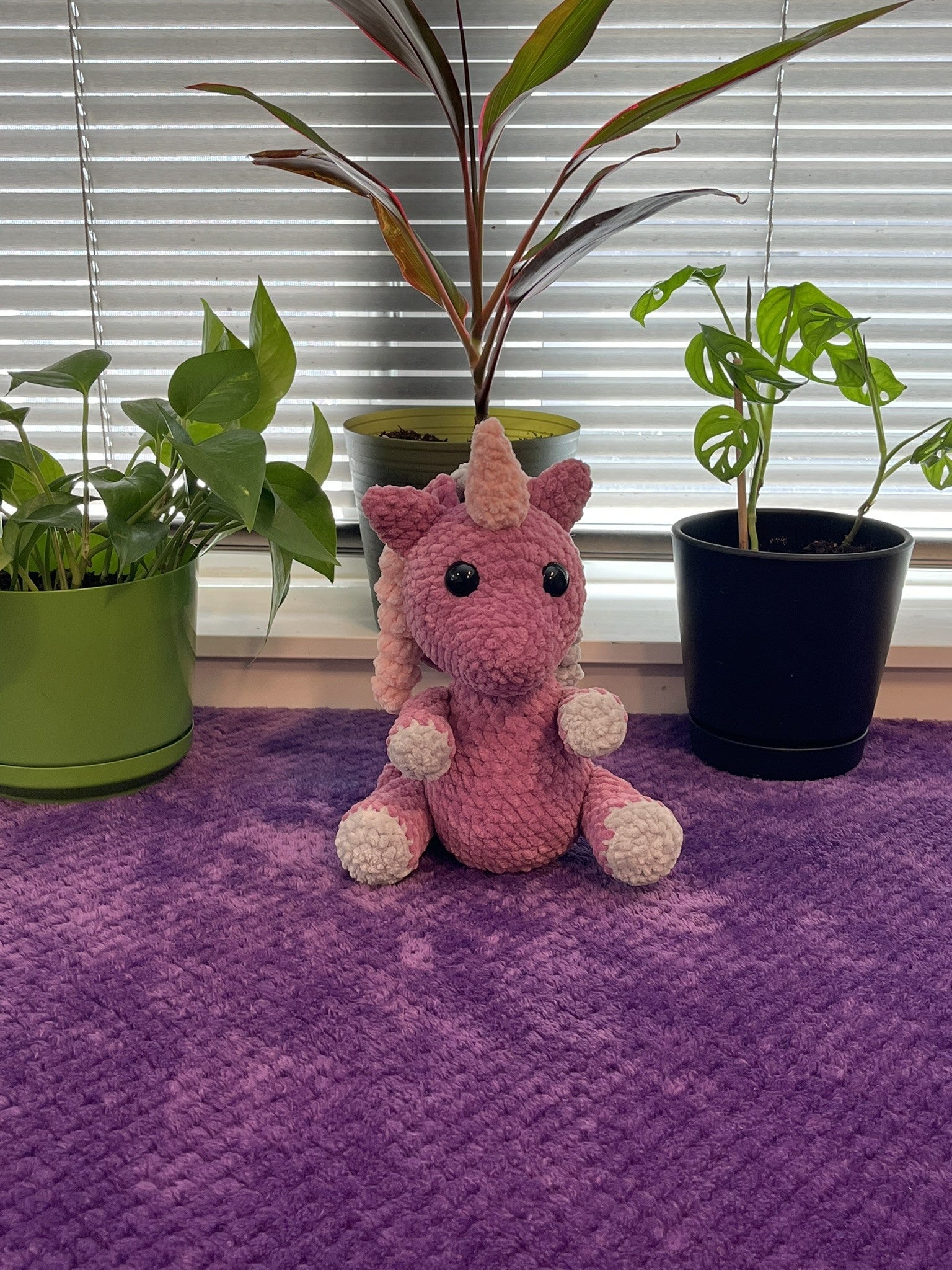 Crochet Sitting Unicorn Pattern - Digital Crochet Pattern